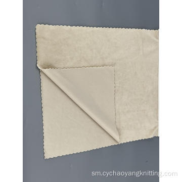 Anti-Wrinkle Antistatic Spist Velvet Fabric mo fale tusitusi